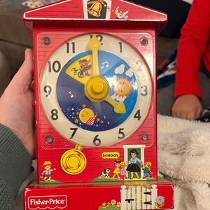 Fisher-Price Retro Music Box Teaching Clock